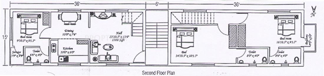 Images for Cluster Plan of Chandrasekar Builders Royapettah