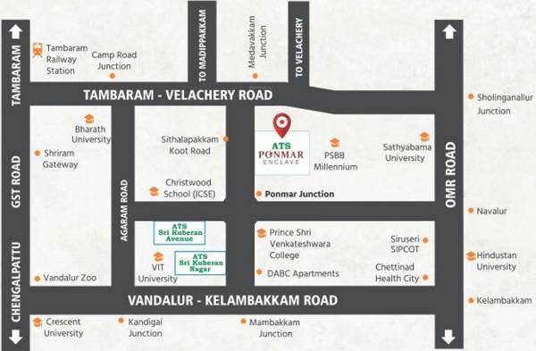 Images for Location Plan of ATS Ponmar Enclave