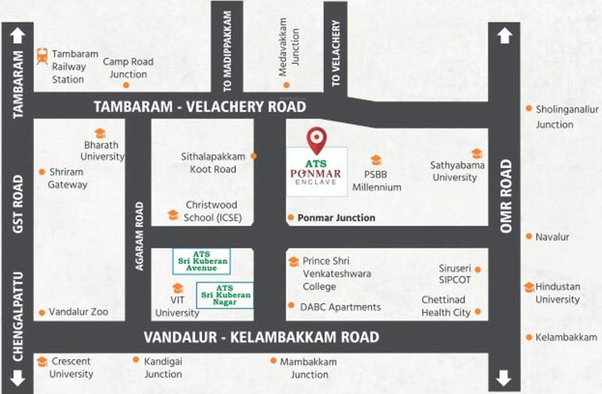 Images for Location Plan of ATS Ponmar Enclave