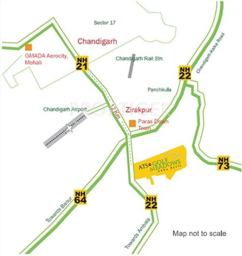 Images for Location Plan of ATS Golf Meadows Prelude golf-meadows-prelude Images for Location Plan of ATS Golf Meadows Prelude