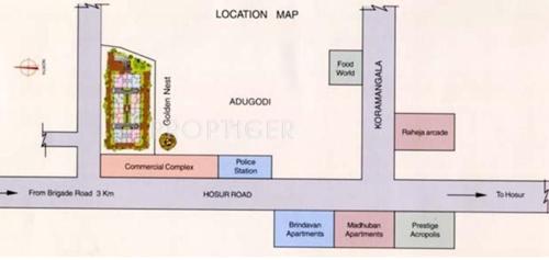  golden-nest Images for Location Plan of Golden Golden Nest