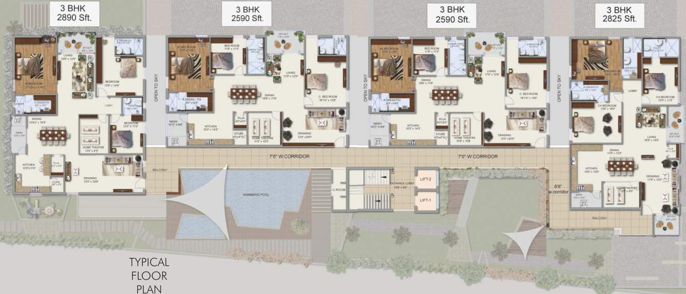  pearl Images for Cluster Plan of Ayyanna Pearl