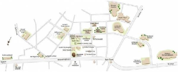Images for Location Plan of Unitech Vista Villas