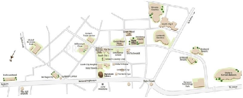 Images for Location Plan of Unitech Vista Villas