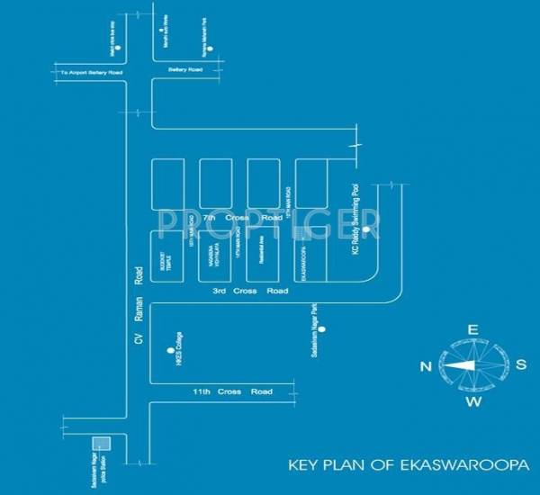 Terraspace Ekaswaroopa Location Plan