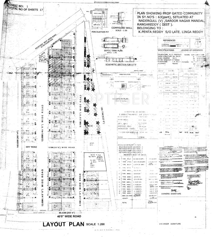 Images for Layout Plan of Mourya Kingsway