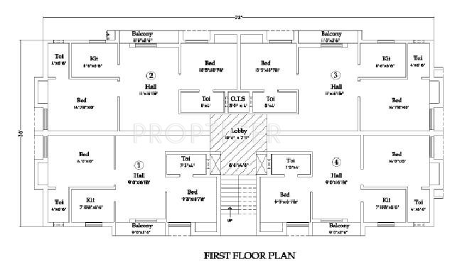 Images for Cluster Plan of ML Maruthi Enclave