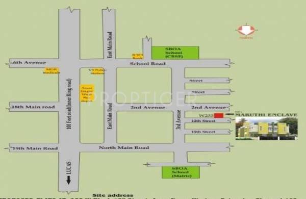 Images for Location Plan of ML Maruthi Enclave