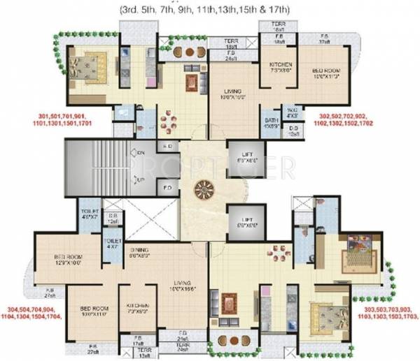 Images for Cluster Plan of Siddharth Geetanjali Heights