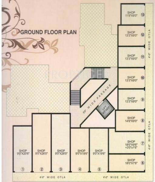 Images for Cluster Plan of Surya Goyal Arcade Images for Cluster Plan of Surya Goyal Arcade