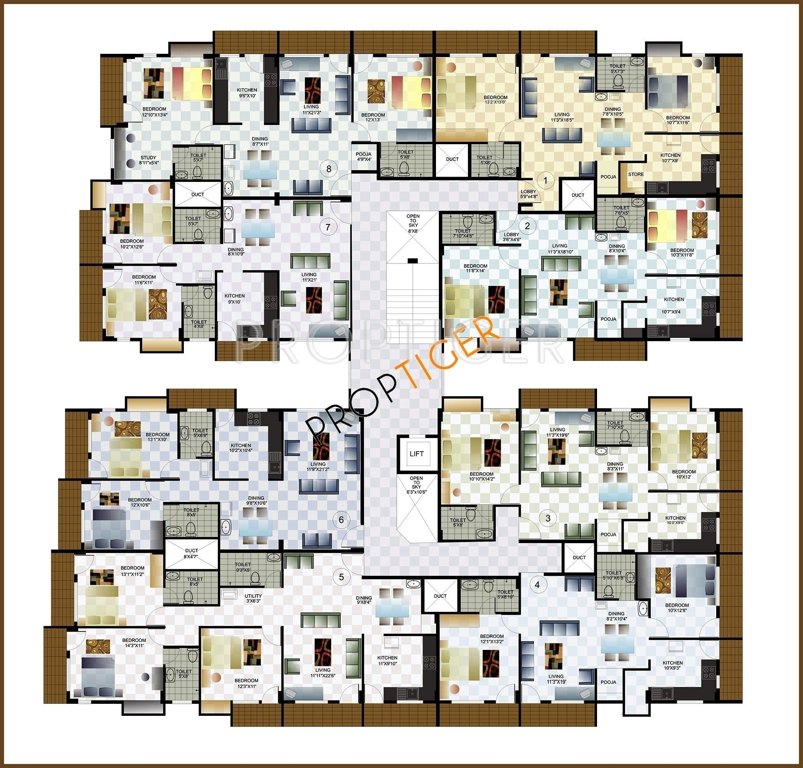 Images for Master Plan of Malnad Homes Malnad Residency