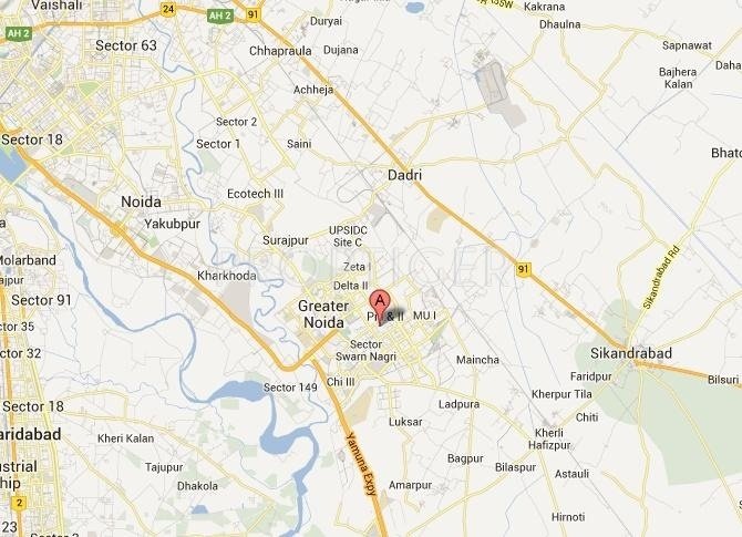 Images for Location Plan of Reputed Builder Gulmohar Estate