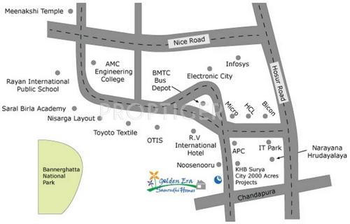 Images for Location Plan of Golden Era Property Golden Era Samrudhi Homes