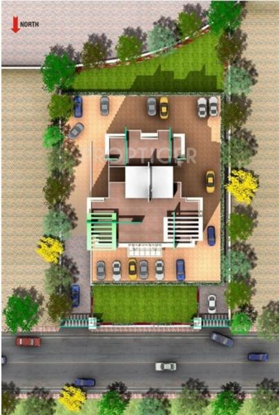 Ecohomes Constructions Pvt Ltd ECO Tower Layout Plan