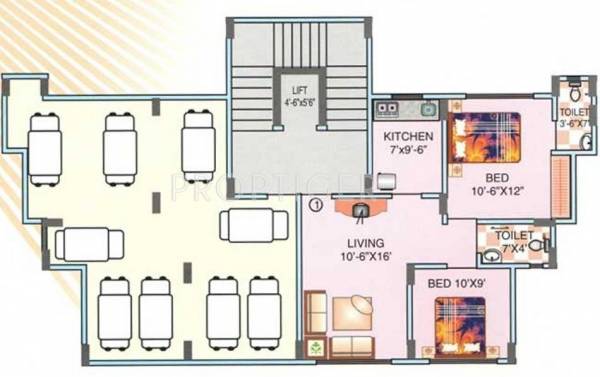 Images for Cluster Plan of Orbit Poonam Sunrise