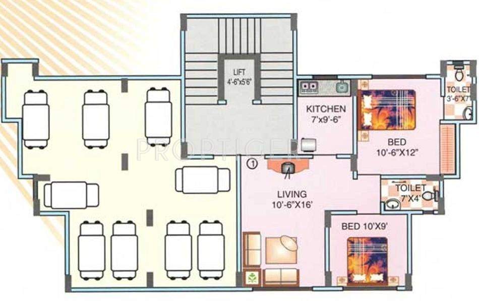 Images for Cluster Plan of Orbit Poonam Sunrise