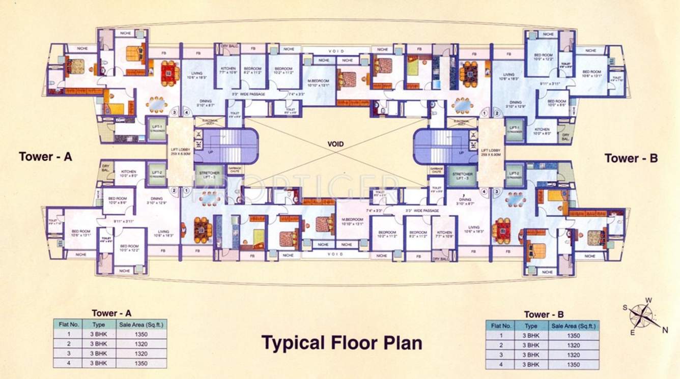  crown  Evershine Crown Cluster Plan