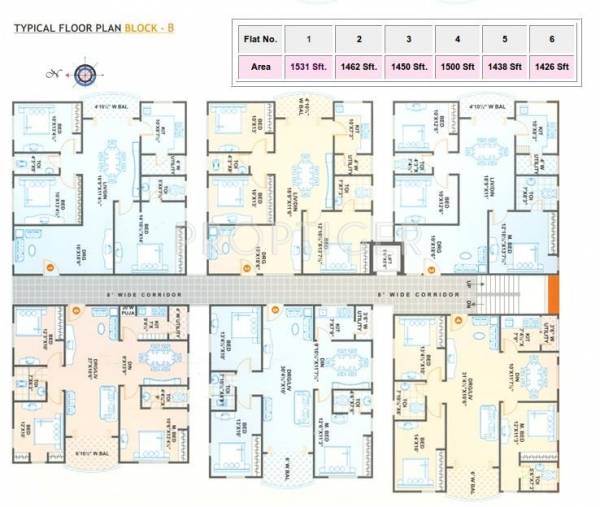 Block A Cluster Plan homes Block A Cluster Plan