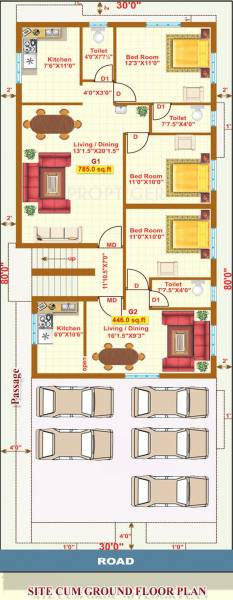 Images for Cluster Plan of Jay Constructions Bagya Niwas