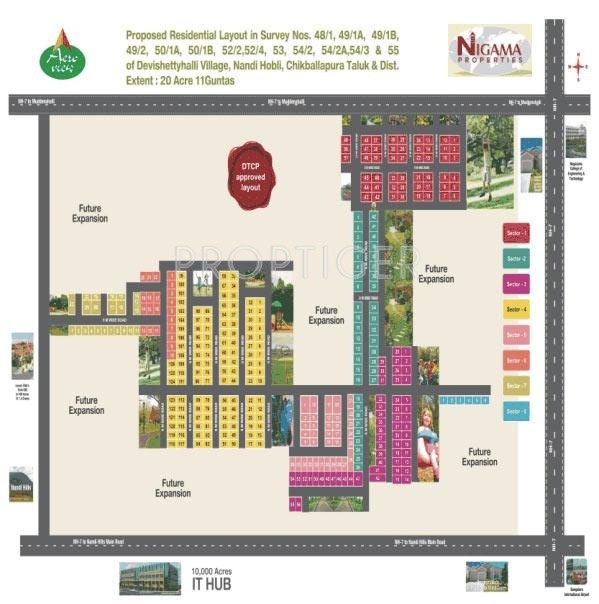 Images for Layout Plan of Nigama Aero View