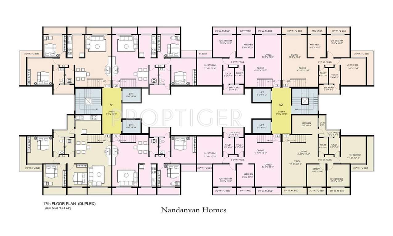  nandanvan homes Images for Cluster Plan of Shree Krupa Nandanvan Homes