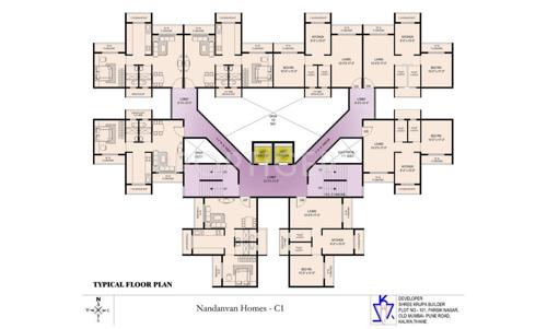 nandanvan-homes Images for Cluster Plan of Shree Krupa Nandanvan Homes