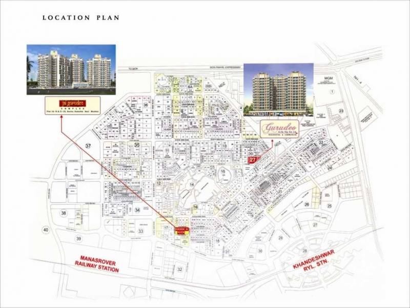 Jai Gurudeo Builders and Developers Complex Location Plan