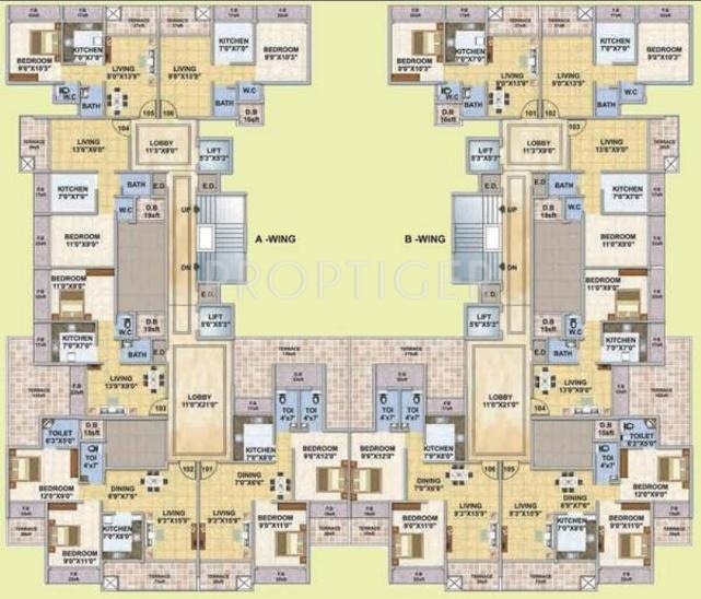 Images for Cluster Plan of Juhi Niharika Enclave