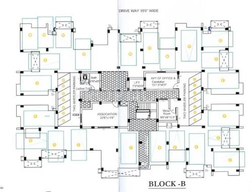 Images for Cluster Plan of Chaitanya Shantiniketan Serena