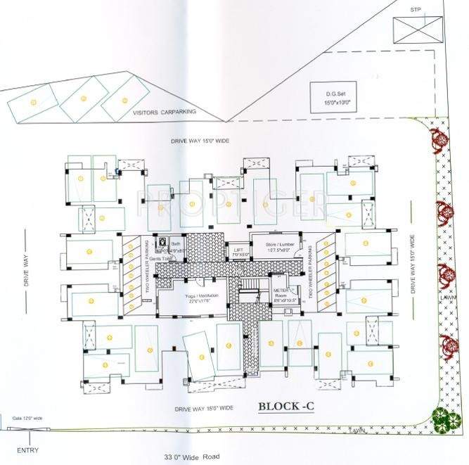 Images for Cluster Plan of Chaitanya Shantiniketan Serena