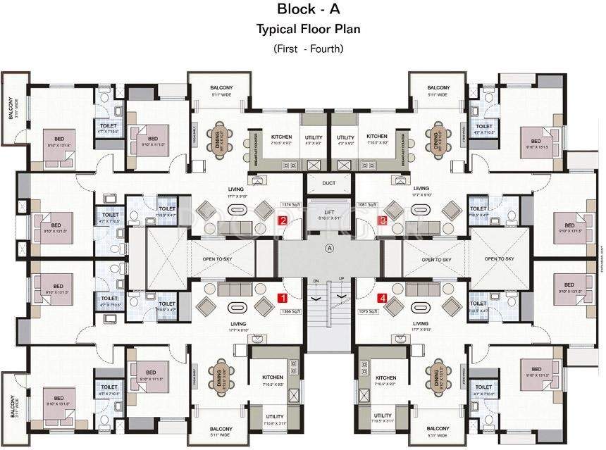 Images for Cluster Plan of Navin Srishti