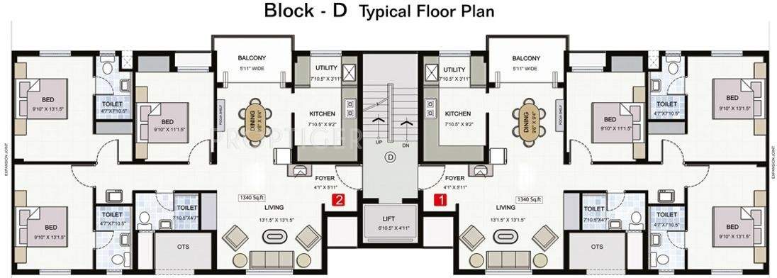 Images for Cluster Plan of Navin Srishti