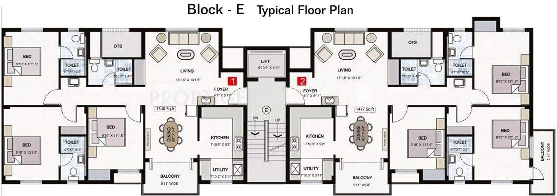 Images for Cluster Plan of Navin Srishti
