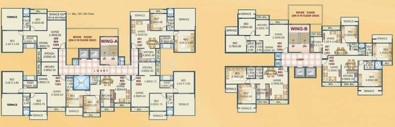 Images for Cluster Plan of Juhi Residency