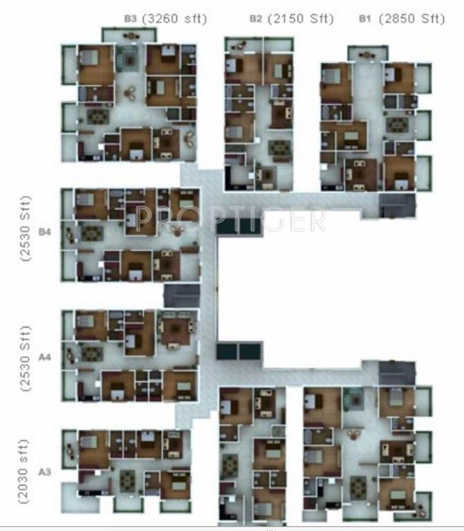 Images for Cluster Plan of Niharika Projects Niharika Signature