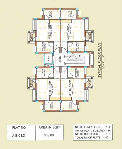 Images for Cluster Plan of Peerless Punnya Brajadham