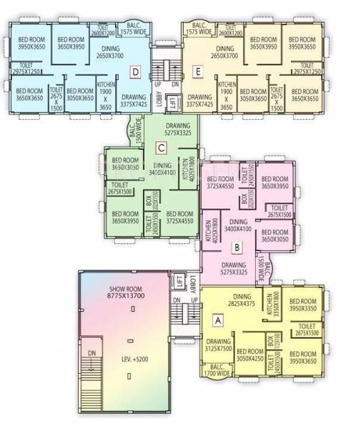 Images for Cluster Plan of Akshara Group Akshara Gold