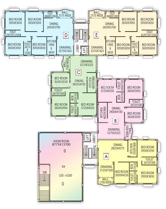Images for Cluster Plan of Akshara Group Akshara Gold