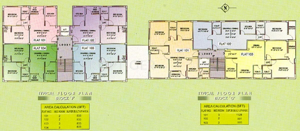 Images for Cluster Plan of Akshara Akshara Swiss Court