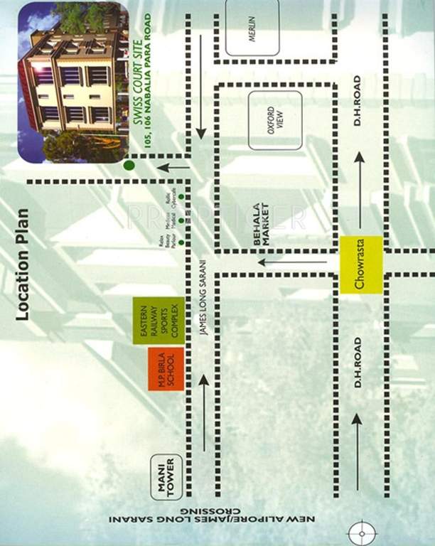 Images for Location Plan of Akshara Akshara Swiss Court