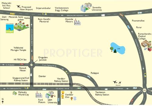 Images for Location Plan of Casagrand Futura futura Images for Location Plan of Casagrand Futura