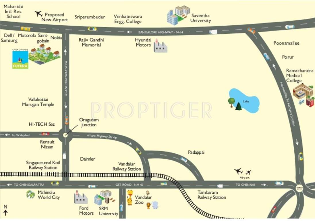  futura Images for Location Plan of Casagrand Futura