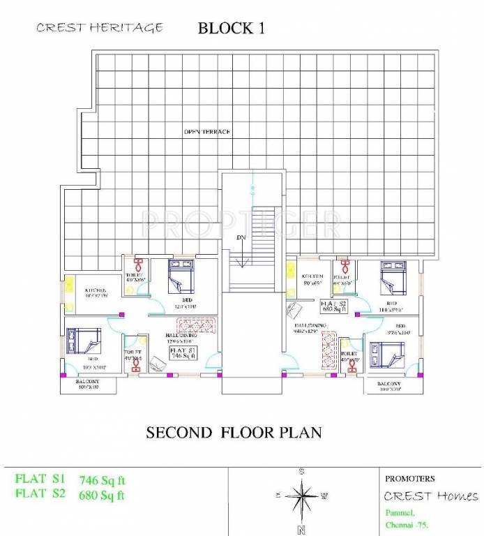 Images for Cluster Plan of Crest Homes Crest Heritage