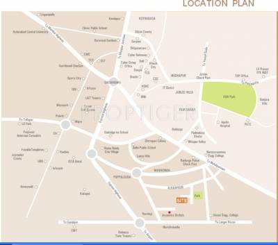 Images for Location Plan of Aryamitra Vista Residency