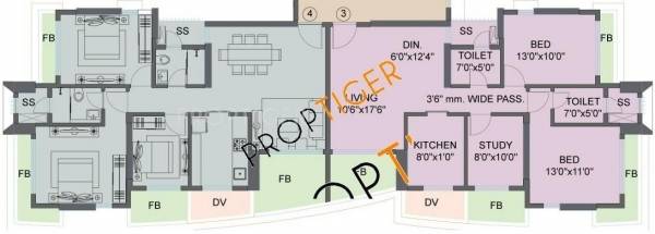 Images for Cluster Plan of Radius Developers Viceroy Park