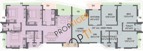 Images for Cluster Plan of Radius Developers Viceroy Park