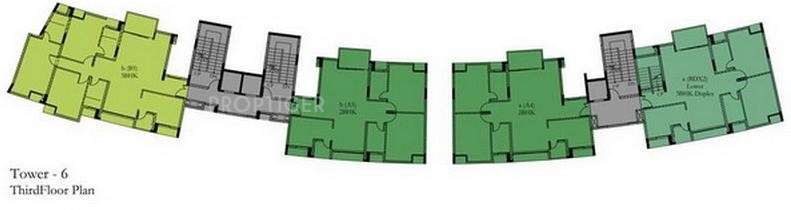 Images for Cluster Plan of Hiland Lake Town Lake Residences
