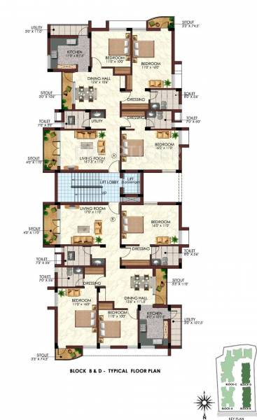 Images for Cluster Plan of Vikas Hill View