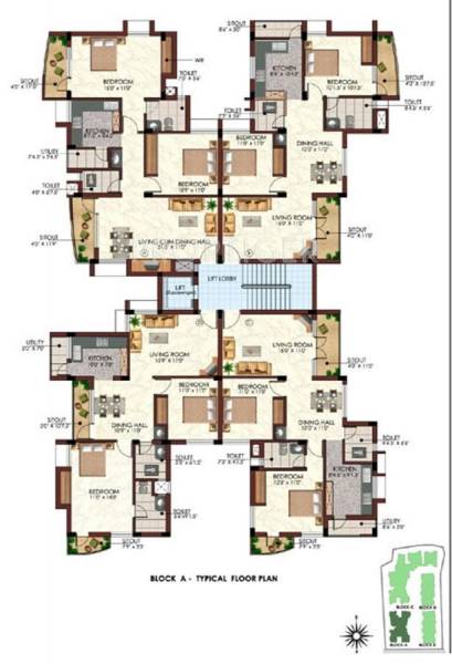 Images for Cluster Plan of Vikas Hill View