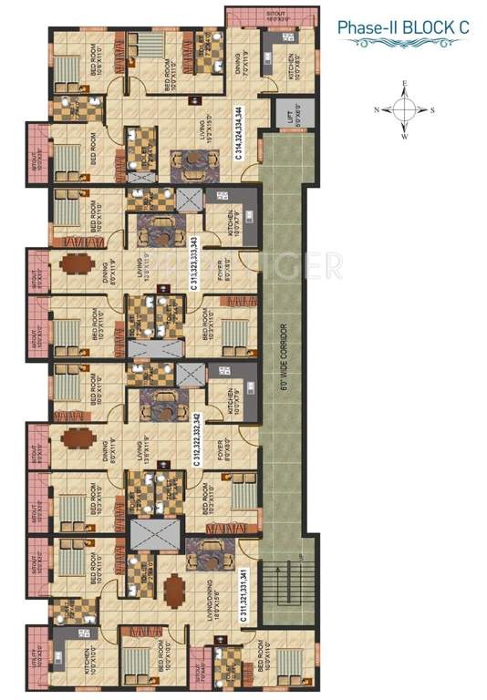 Images for Cluster Plan of  Janani Vaidoorium